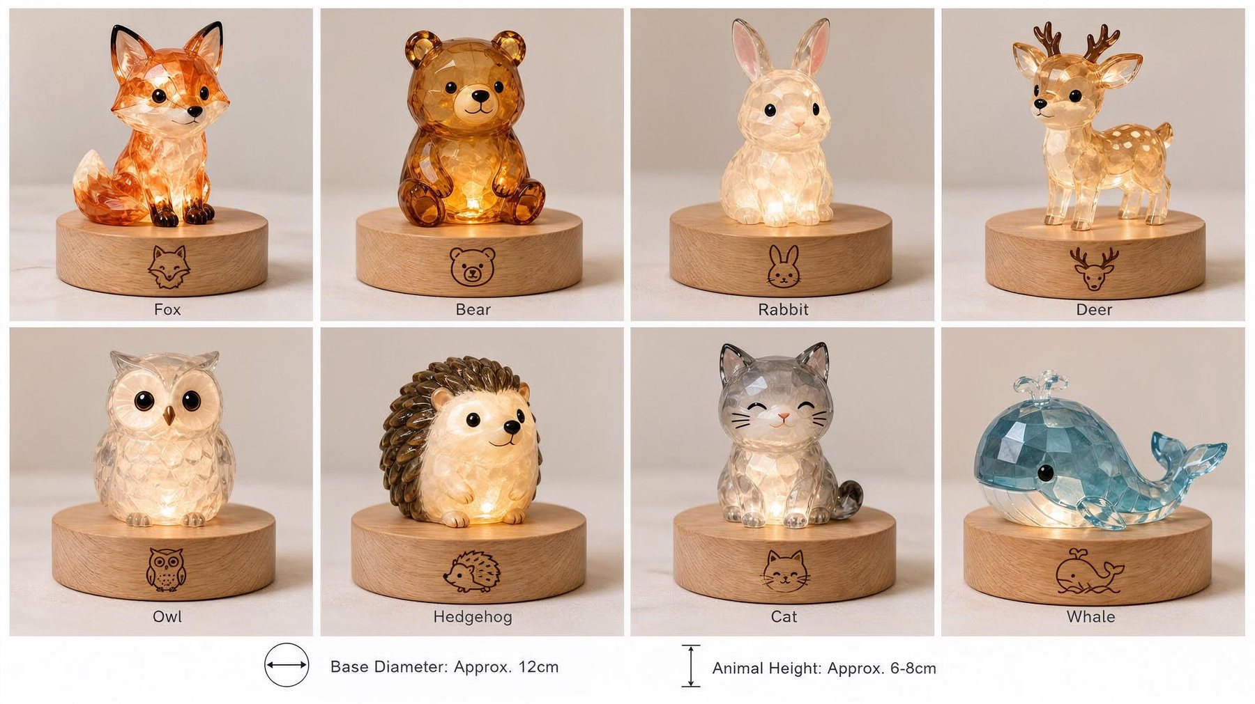Light-up Resin Décor