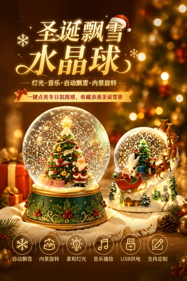 Custom Snow Globes
